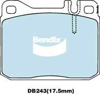 Bendix-AU DB243 GCT - Kit pastiglie freno, Freno a disco www.autoricambit.com