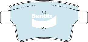 Bendix-AU DB2041 EURO+ - Kit pastiglie freno, Freno a disco www.autoricambit.com