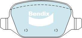 Bendix-AU DB2039 HD - Kit pastiglie freno, Freno a disco www.autoricambit.com