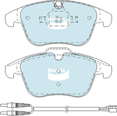 Bendix-AU DB2296 EURO+ - Kit pastiglie freno, Freno a disco www.autoricambit.com