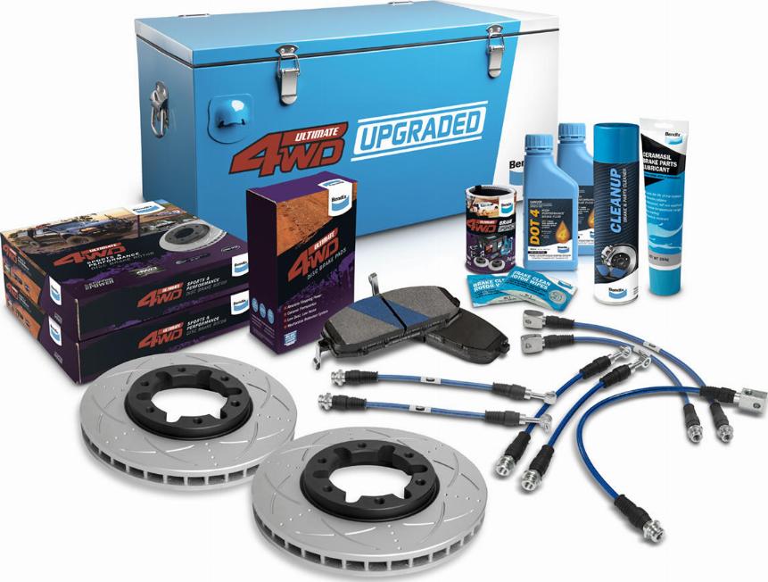 Bendix-AU U4WD-BUK62+2 - Kit freno per elevate prestazioni www.autoricambit.com