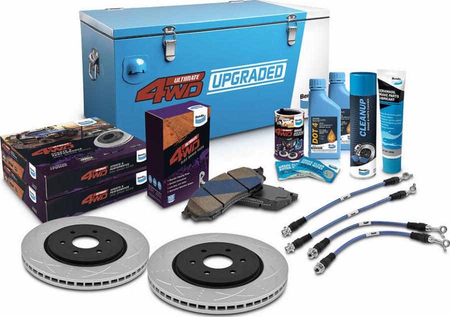 Bendix-AU U4WD-BUK101 - Kit freno per elevate prestazioni www.autoricambit.com