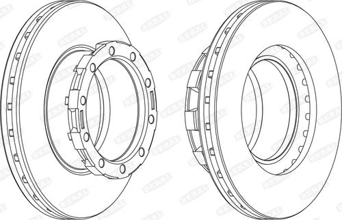 Textar 93086800 - Discofreno www.autoricambit.com