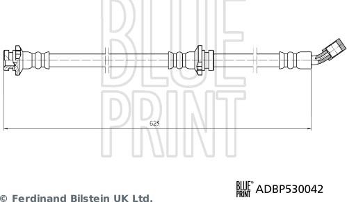 Blue Print ADBP530042 - Flessibile del freno www.autoricambit.com