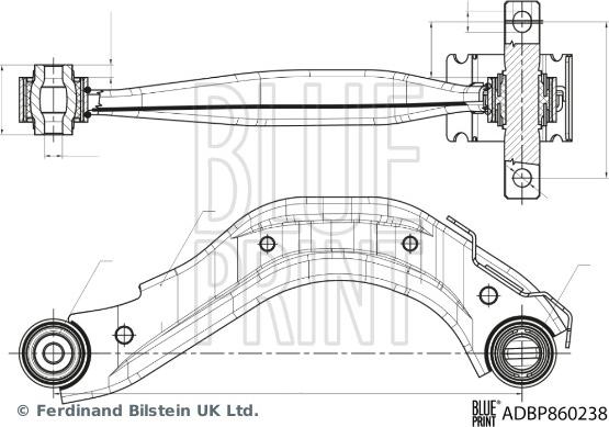 Blue Print ADBP860238 - Sospensione a ruote indipendenti www.autoricambit.com