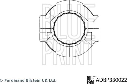 Blue Print ADBP330022 - Reggispinta distacco frizione www.autoricambit.com