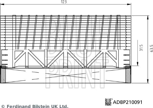 Blue Print ADBP210091 - Filtro olio www.autoricambit.com