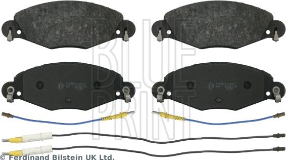 Blue Print ADP154249 - Kit pastiglie freno, Freno a disco www.autoricambit.com