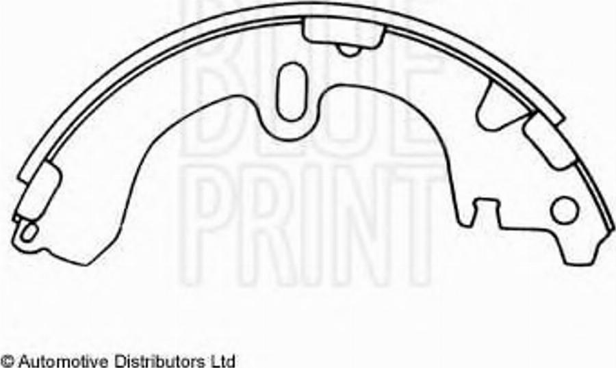 Blue Print ADT34109 - Kit freno, freni a tamburo www.autoricambit.com