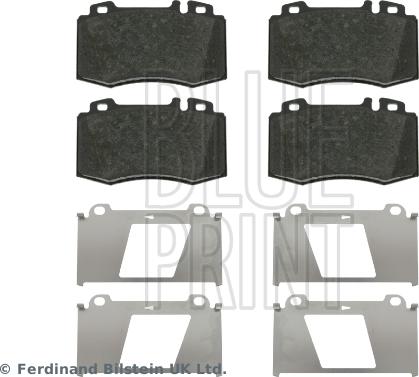 Blue Print ADU174214 - Kit pastiglie freno, Freno a disco www.autoricambit.com