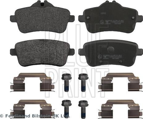 Blue Print ADU174216 - Kit pastiglie freno, Freno a disco www.autoricambit.com