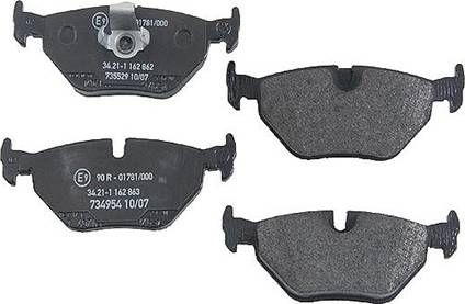 BMW 34216761248 - Kit pastiglie freno, Freno a disco www.autoricambit.com