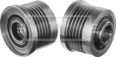 Borg & Beck BBA5072 - Puleggia cinghia, Alternatore www.autoricambit.com