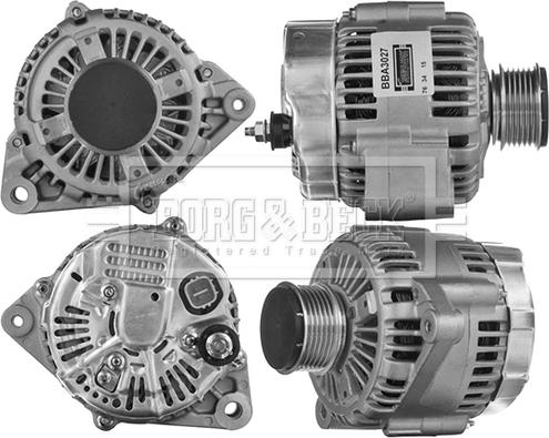 Borg & Beck BBA3027 - Alternatore www.autoricambit.com