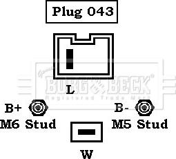 Borg & Beck BBA2076 - Alternatore www.autoricambit.com