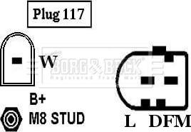 Borg & Beck BBA3049 - Alternatore www.autoricambit.com