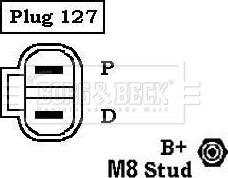 Borg & Beck BBA2393 - Alternatore www.autoricambit.com