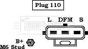 Borg & Beck BBA2551 - Alternatore www.autoricambit.com