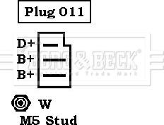 Borg & Beck BBA2212 - Alternatore www.autoricambit.com