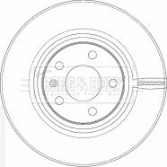 Borg & Beck BBD4509 - Discofreno www.autoricambit.com