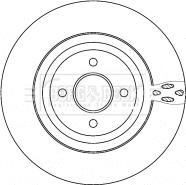 Borg & Beck BBD4519 - Discofreno www.autoricambit.com