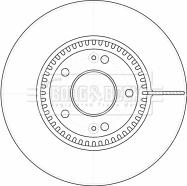 Borg & Beck BBD4523 - Discofreno www.autoricambit.com