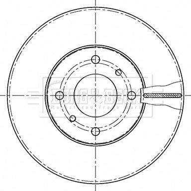 Borg & Beck BBD4232 - Discofreno www.autoricambit.com