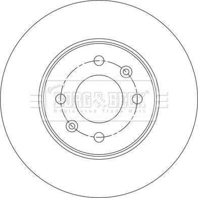 Borg & Beck BBD5549 - Discofreno www.autoricambit.com