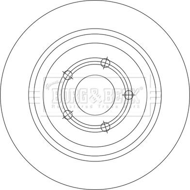 Borg & Beck BBD5553 - Discofreno www.autoricambit.com