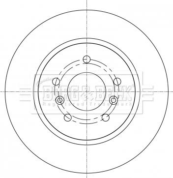 Borg & Beck BBD5367 - Discofreno www.autoricambit.com