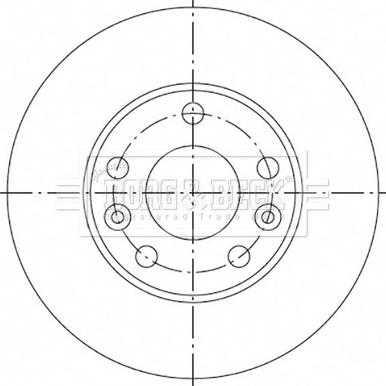 Borg & Beck BBD5335 - Discofreno www.autoricambit.com