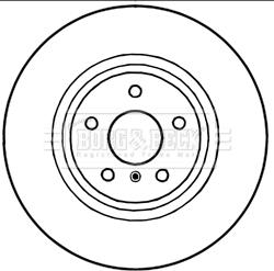 Borg & Beck BBD5405 - Discofreno www.autoricambit.com