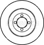 Borg & Beck BBD5720S - Discofreno www.autoricambit.com