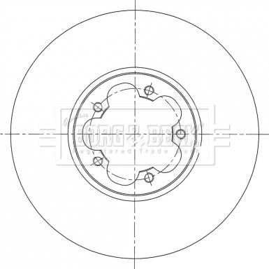 Borg & Beck BBD6074S - Discofreno www.autoricambit.com