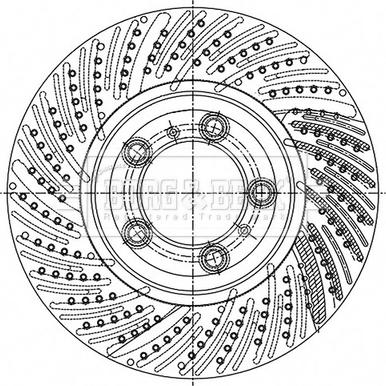 Borg & Beck BBD6205S - Discofreno www.autoricambit.com