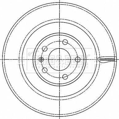 Borg & Beck BBD6203S - Discofreno www.autoricambit.com