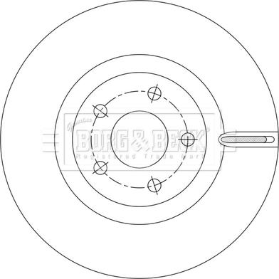 Borg & Beck BBD6225S - Discofreno www.autoricambit.com