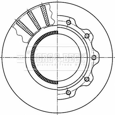 Borg & Beck BBD32617 - Discofreno www.autoricambit.com