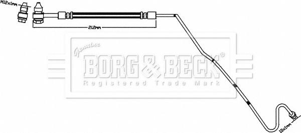 Borg & Beck BBH8504 - Flessibile del freno www.autoricambit.com