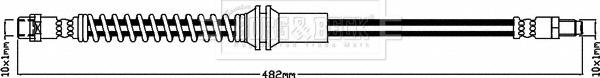 Borg & Beck BBH8649 - Flessibile del freno www.autoricambit.com