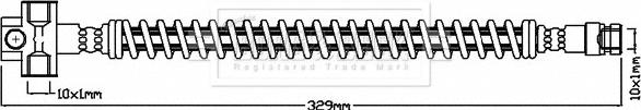 Borg & Beck BBH8626 - Flessibile del freno www.autoricambit.com