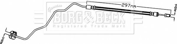 Borg & Beck BBH8675 - Flessibile del freno www.autoricambit.com