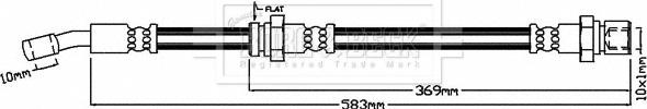 Borg & Beck BBH8069 - Flessibile del freno www.autoricambit.com