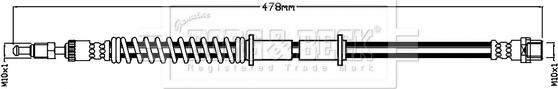 Borg & Beck BBH8785 - Flessibile del freno www.autoricambit.com