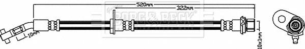 Borg & Beck BBH7978 - Flessibile del freno www.autoricambit.com