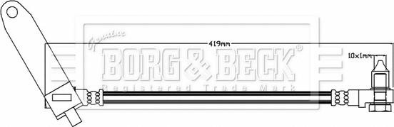Borg & Beck BBH7536 - Flessibile del freno www.autoricambit.com