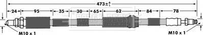 Borg & Beck BBH7325 - Flessibile del freno www.autoricambit.com