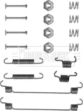 Borg & Beck BBK6089 - Accessori, freno a tamburo www.autoricambit.com