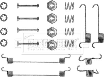 Borg & Beck BBK6077 - Accessori, freno a tamburo www.autoricambit.com