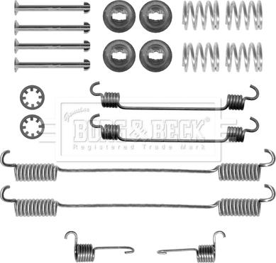 Borg & Beck BBK6172 - Accessori, freno a tamburo www.autoricambit.com